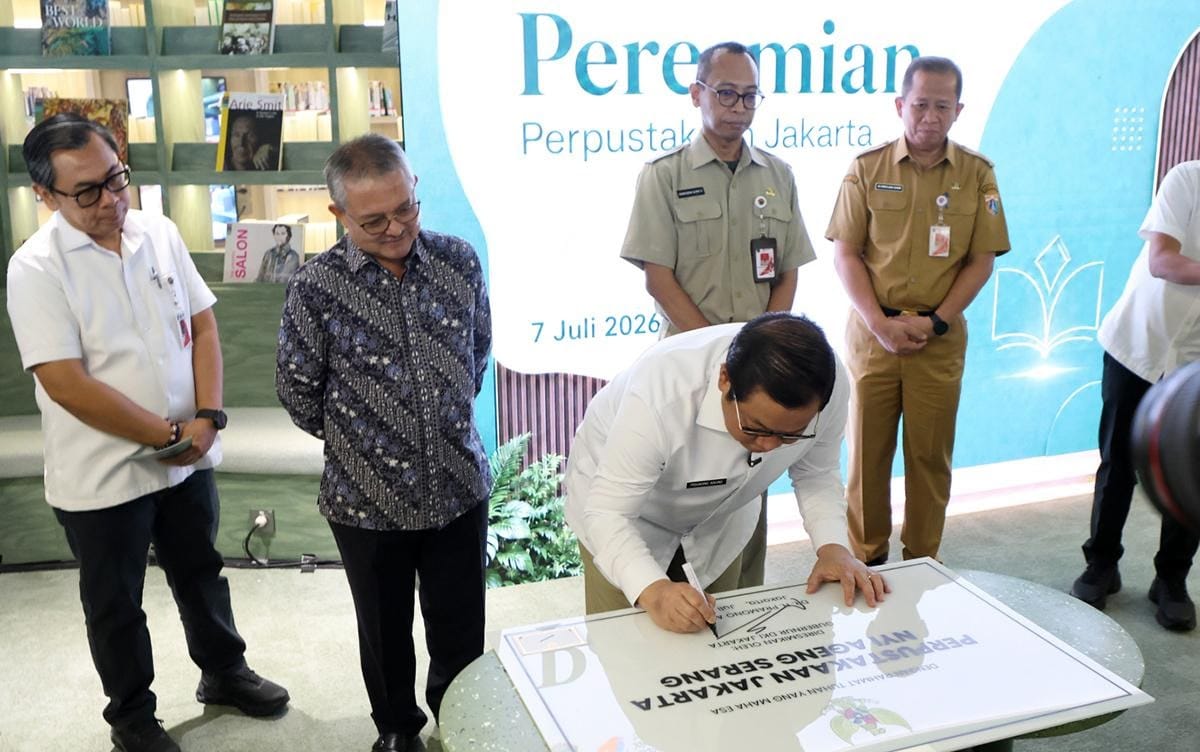 Dorong Budaya Literasi di Ibu Kota, Perpustakaan Jakarta Nyi Ageng Serang Diresmikan