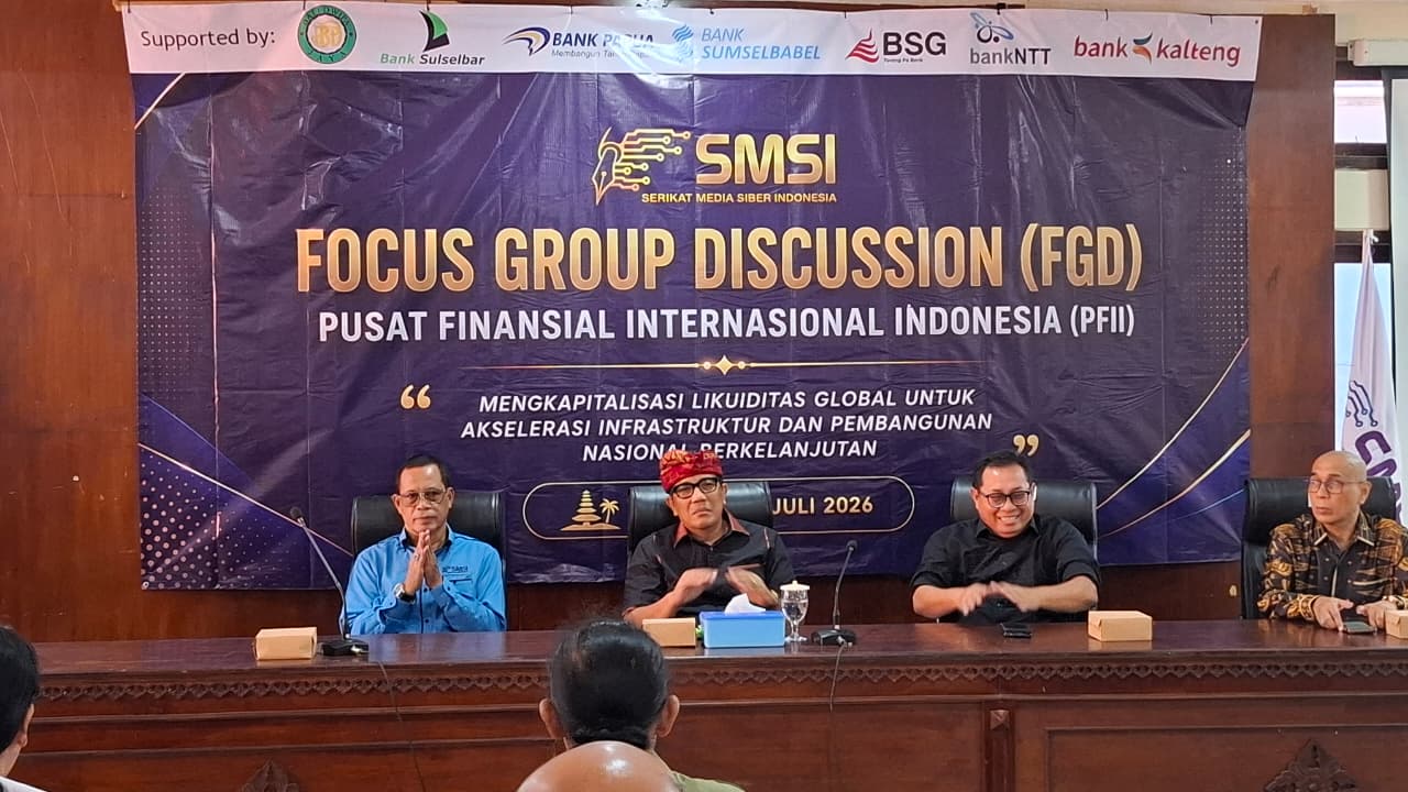 FGD SMSI di Bali: PFII Dinilai Jadi Kunci Tarik Investasi Global, Biayai Hilirisasi Rp9.826 Triliun dan Transisi Hijau Rp28.233 Triliun