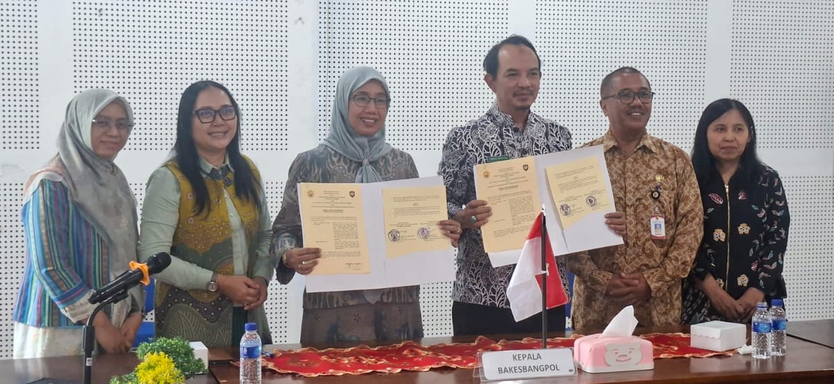 Bakesbangpol MoA dengan FISIP UNEJ, Perkuat Sinergi Tri Dharma