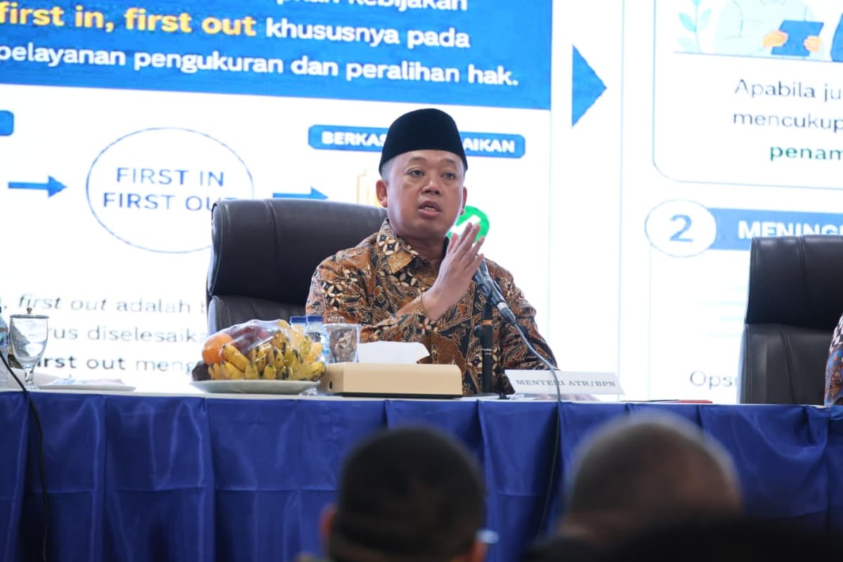 Menteri ATR/BPN Ingatkan Jajaran : Jabat Pejabat Harus Ikuti Aturan, Jangan Pakai Perasaan