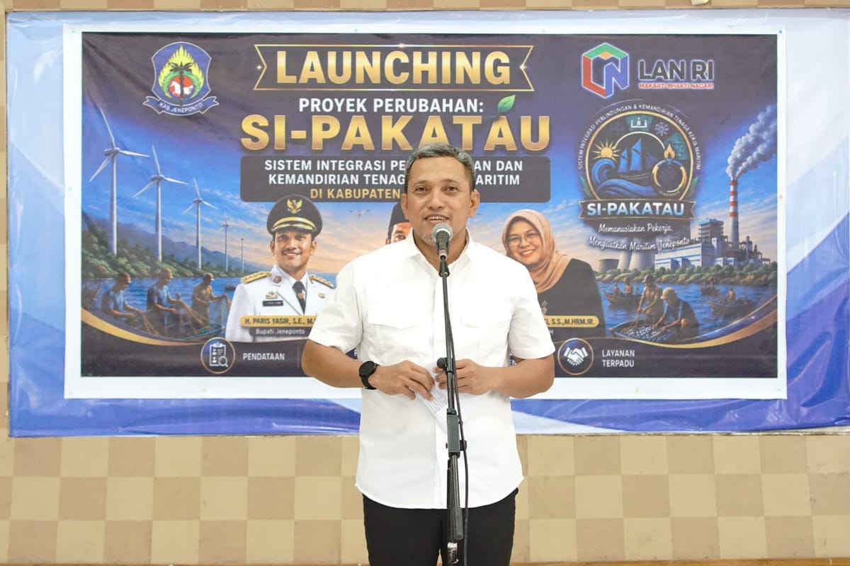 SI-PAKATAU diluncurkan, Bupati Paris Yasir harap Inovasi Perlindungan Tenaga Kerja Maritim Benar-benar Dirasakan Masyarakat