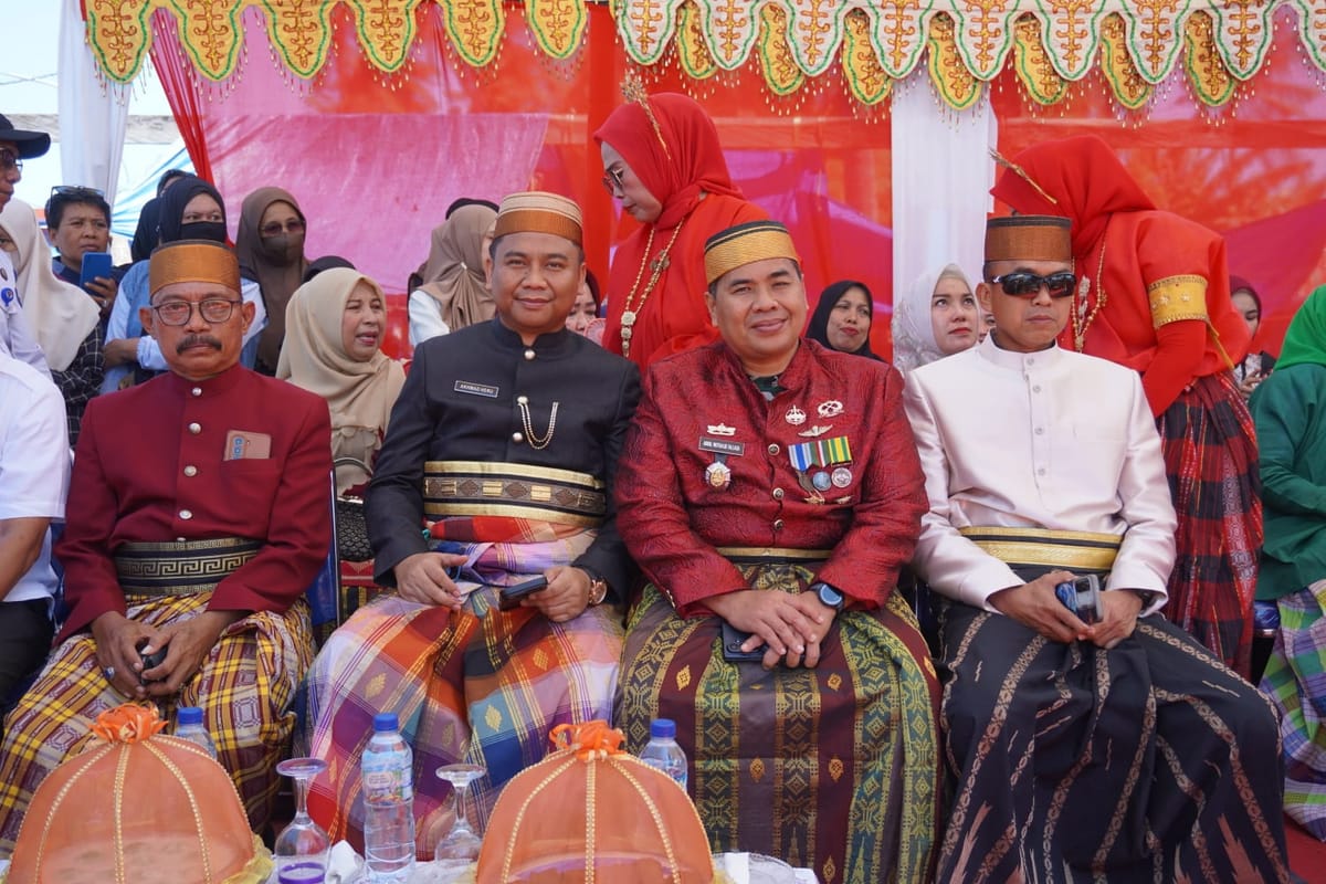 Merawat Warisan, Menguatkan Persatuan: Dan Dim 1425/Jeneponto Hadiri Semarak Pesta Adat Je'ne- Je'ne Sappara