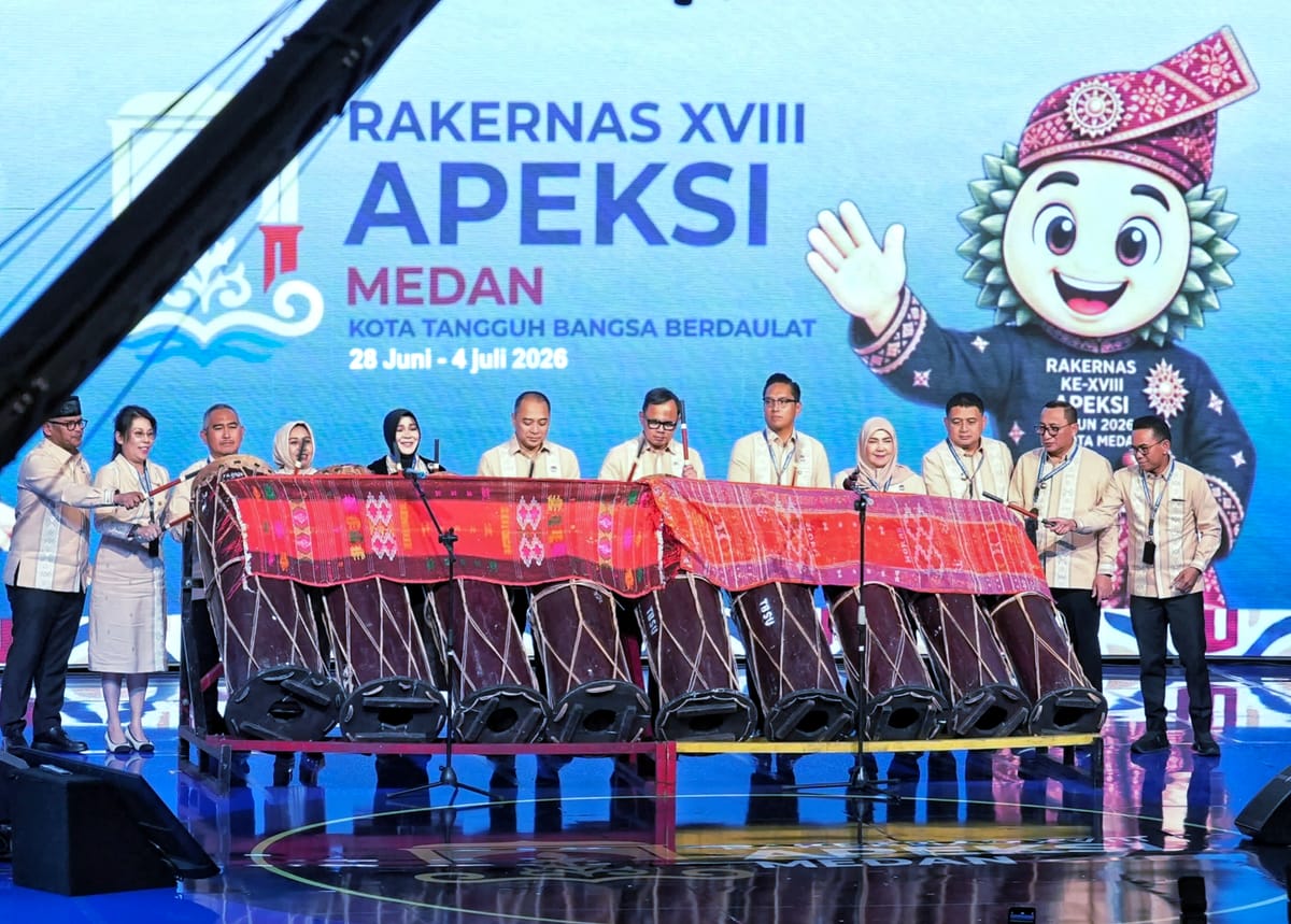 Wali Kota Riyanda Hadiri Rakernas XVIII APEKSI 2026, AHY Ajak Kota Perkuat Kolaborasi Wujudkan "Kota Tangguh, Bangsa Berdaulat"