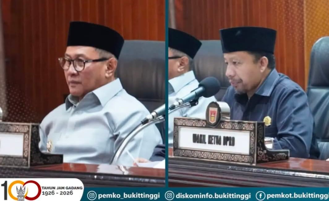 Pemko dan DPRD Bukittinggi Sepakati Perubahan Perda Pajak dan Retribusi Daerah