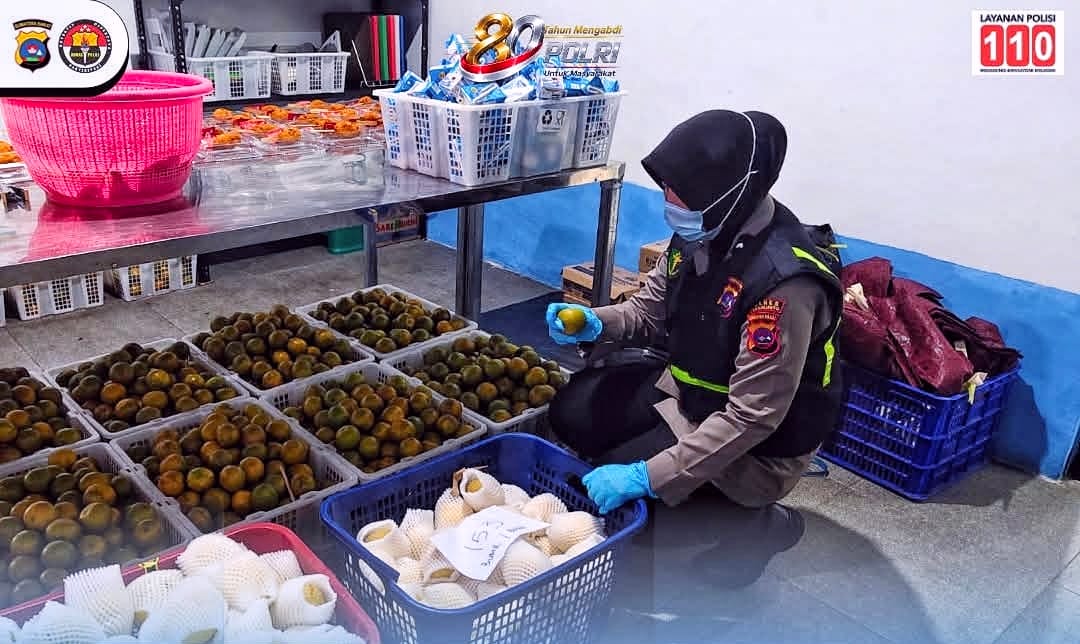 Cek Dapur Makan Bergizi Gratis Secara Mendadak, Sidokkes Polres Sawahlunto Pastikan Tak Ada Celah Makanan Tidak Aman Dikonsumsi