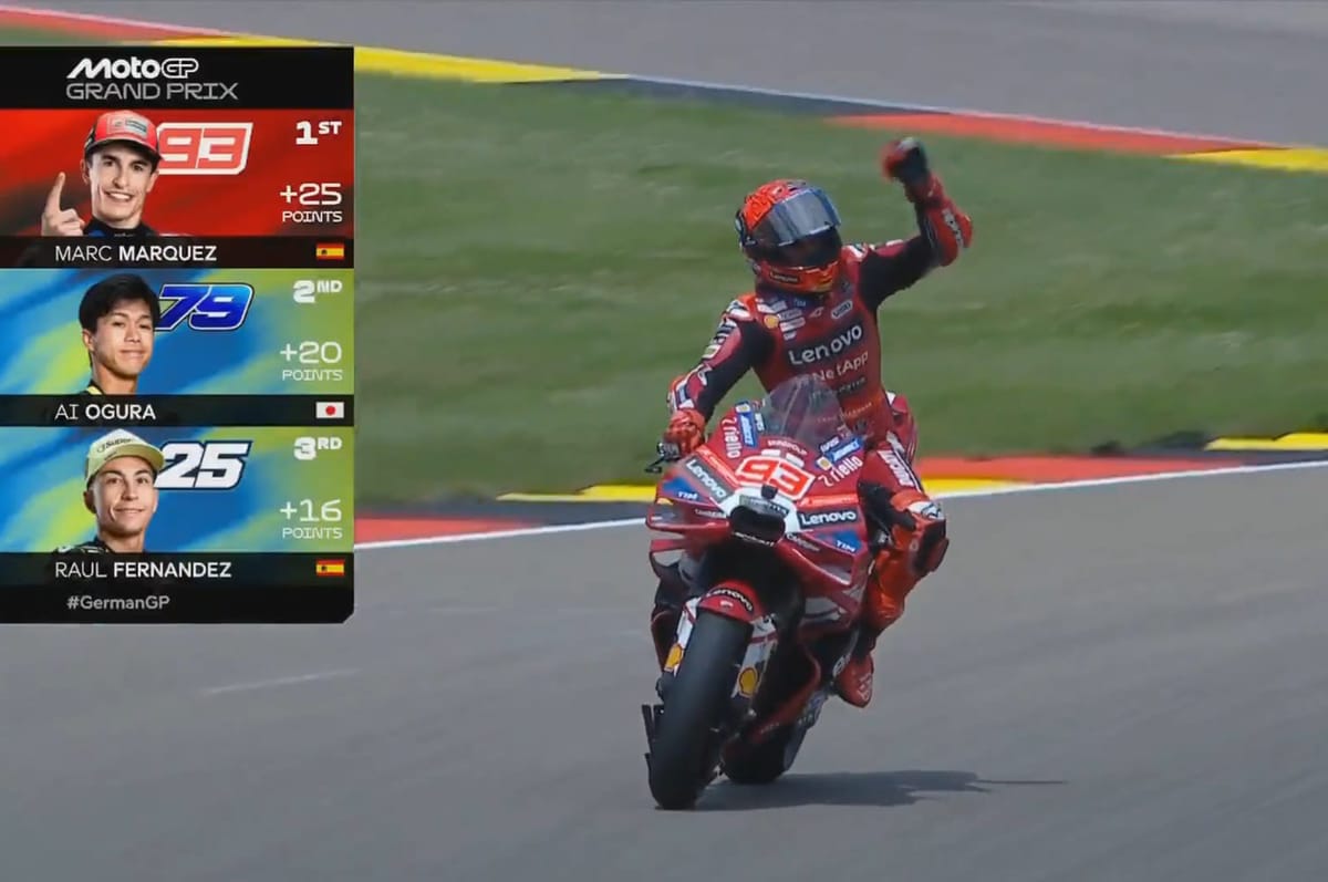 MOTOGP : Marc Marquez Menang, Kukuhkan Julukan Raja Sachsenring