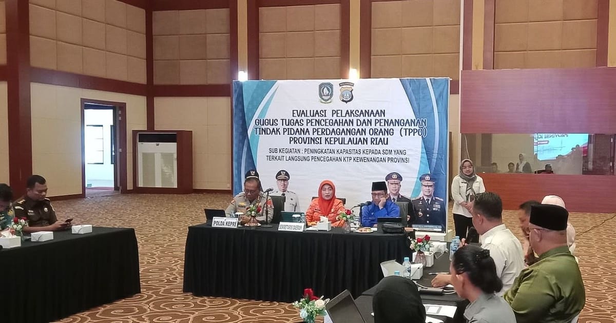 Pemerintah Provinsi Kepri Terus Memperkuat Upaya Pencegahan Tindak Pidana Perdagangan Orang
