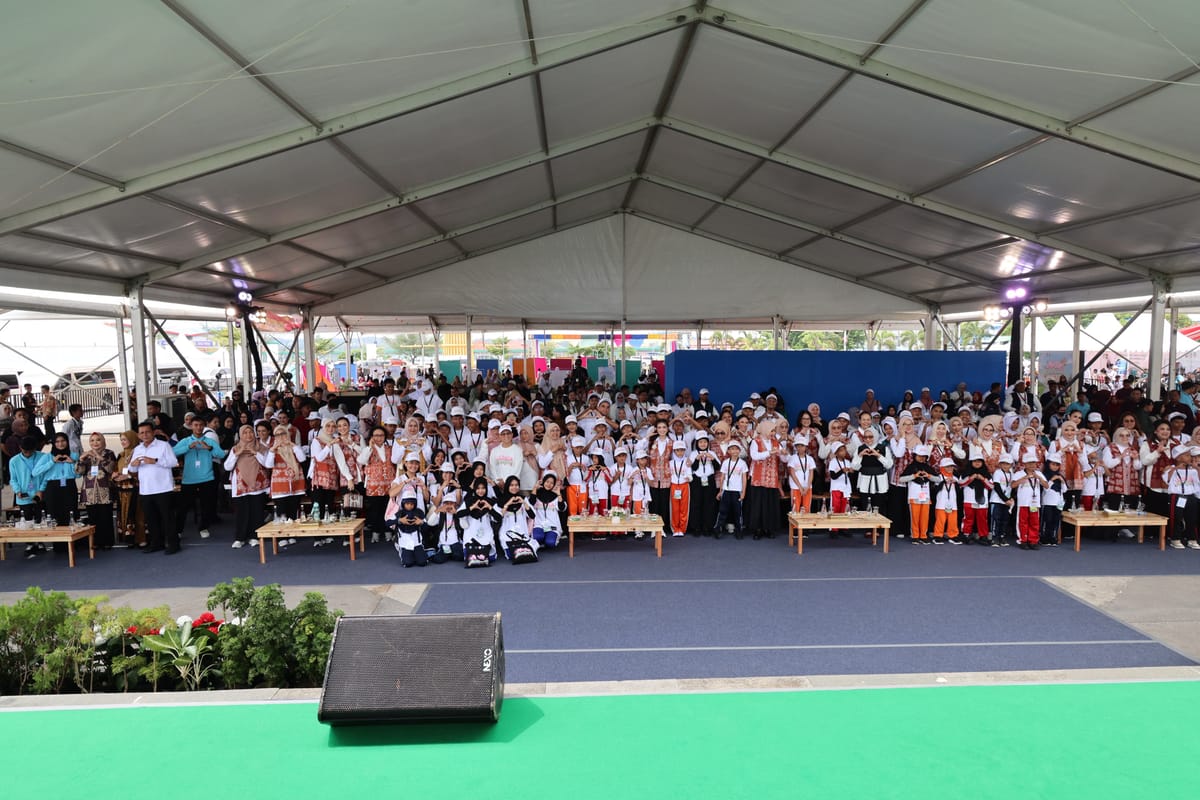 Peringatan Hari Anak Nasional   Hadir Ketua Seruni Kabinet Merah Putih Selvi Ananda Gibran