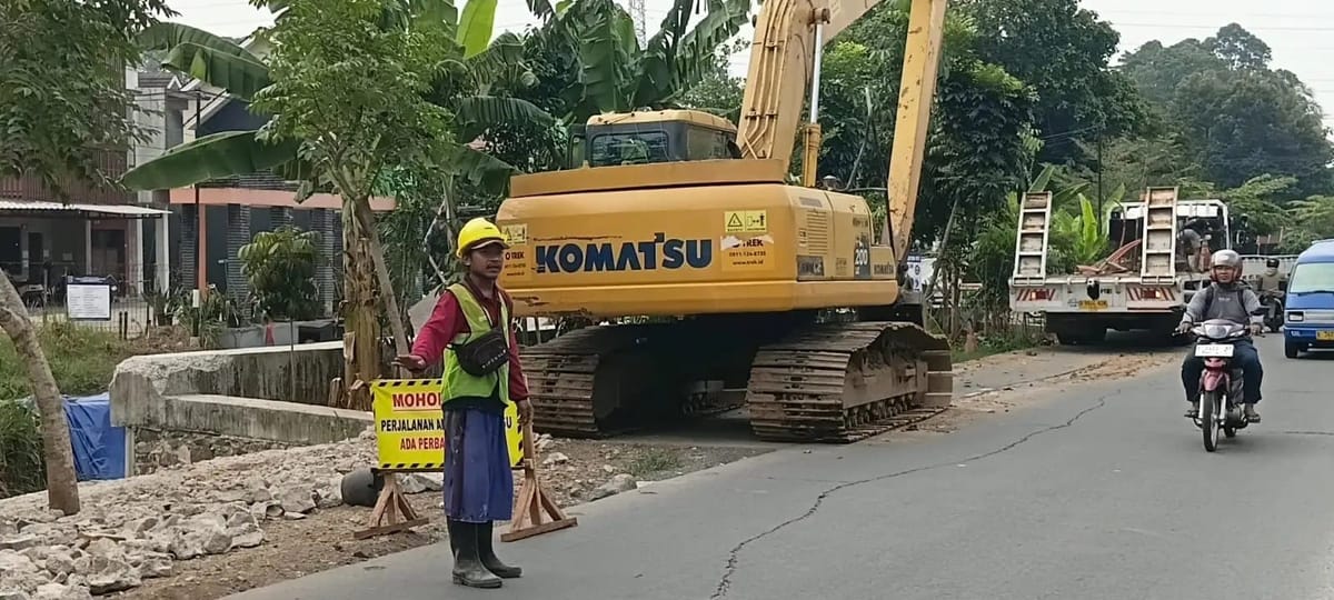 Penataan Jalan Cipayung-Pitara Depok Dengan Anggaran 1,7 M Ditargetkan Selesai 6 Oktober 2026