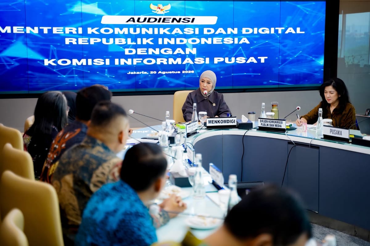 Dukung Pemerintahan Terbuka Prabowo, Meutya Minta KIP Kawal Keterbukaan Informasi