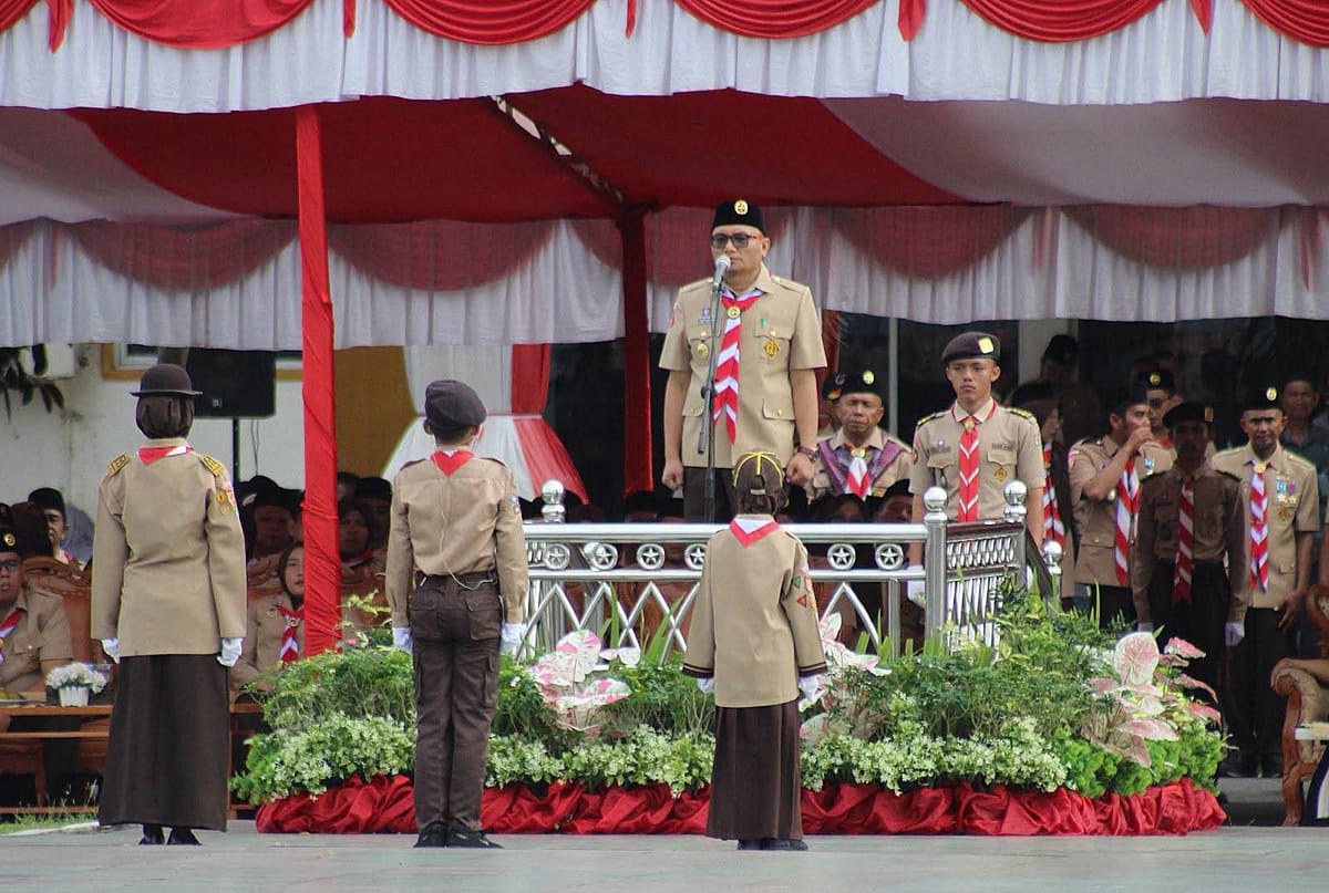 Gerakan Pramuka Memiliki Peran Strategis dalam menyiapkan Sumber Daya Manusia Menuju Indonesia Emas 2045
