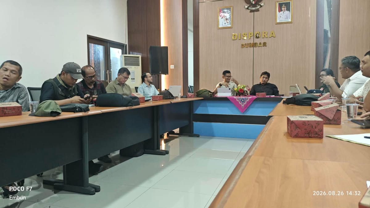 Panitia Besar Porprov XVI Sumbar 2026 Terbentuk, Editiawarman Dipercaya Jabat Ketua Pelaksana
