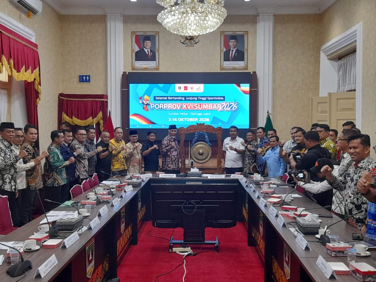 Gubernur Mahyeldi Soft Launching Porprov XVI Sumbar, Tetap Digelar 2-14 Oktober 2026