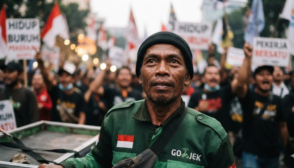 Suara dari Sudut Ibu Kota : Ketika Asa Mencari Nafkah Berirama dengan Derap Unjuk Rasa