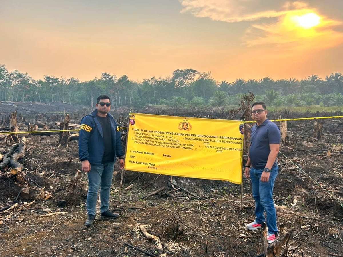 Tujuh Kasus Baru Karhutla Terungkap di Kalbar