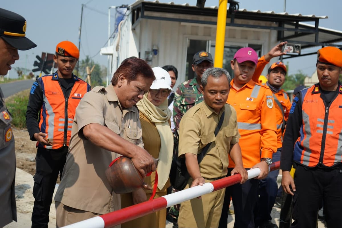 Perkuat Sinergi Keselamatan, KAI Daop 6 Yogyakarta Resmikan Operasional JPL 707 Sentolo–Rewulu