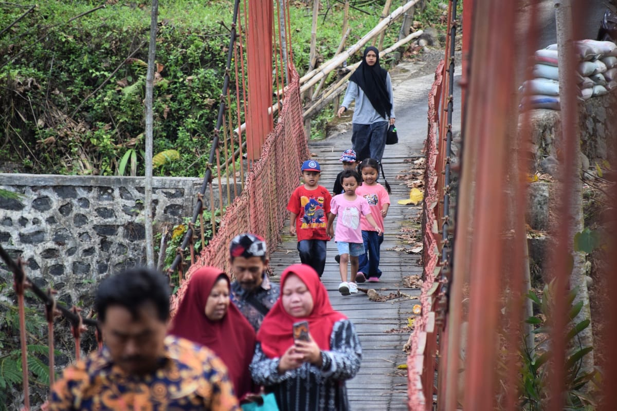 Bantuan Pusat Rp5 Miliar Gerakkan Kembali Pembangunan Jembatan Grumbul Cibun