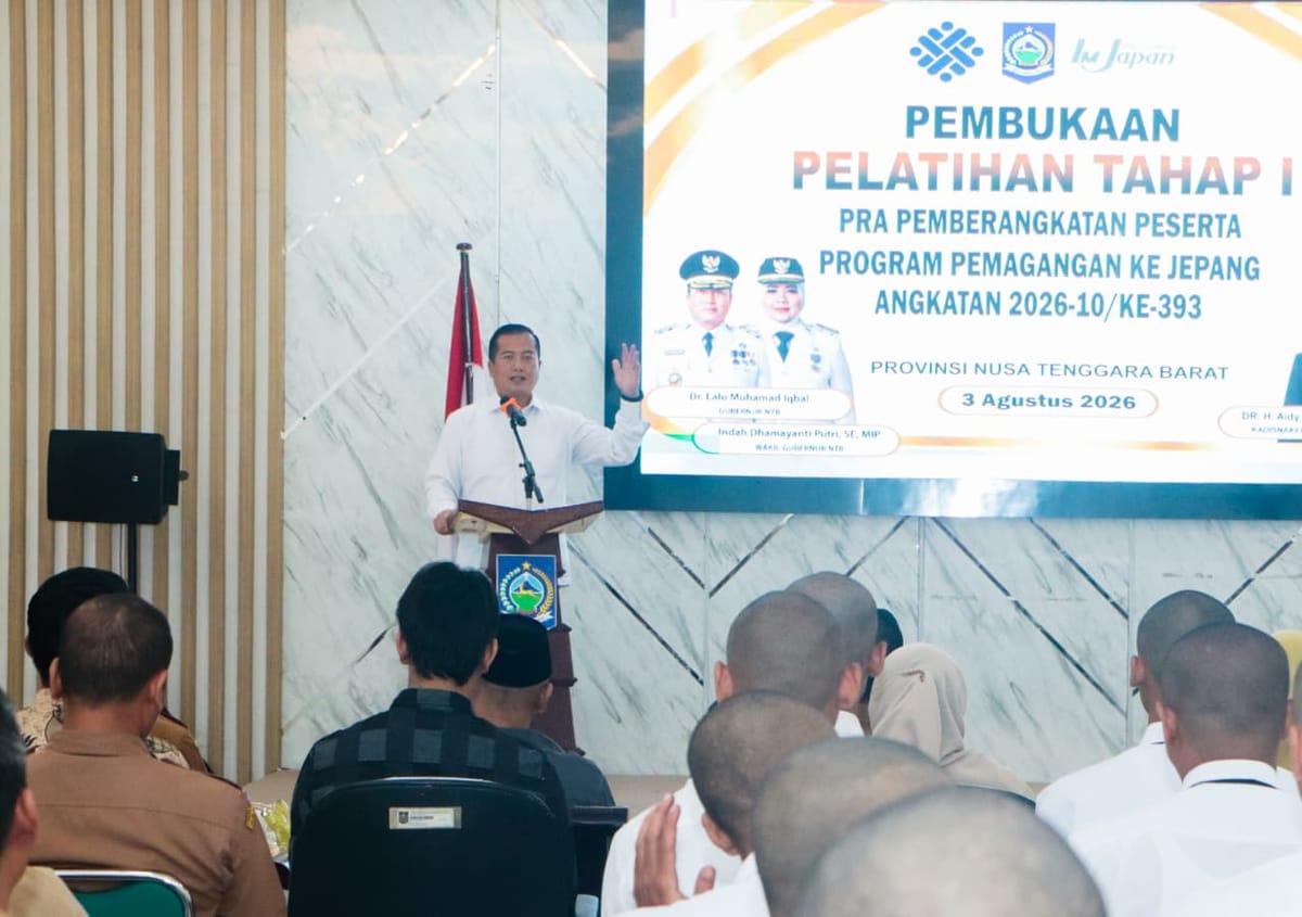 Gubernur NTB, Tekankan Pentingnya Budaya Kerja dan Investasi Masa Depan