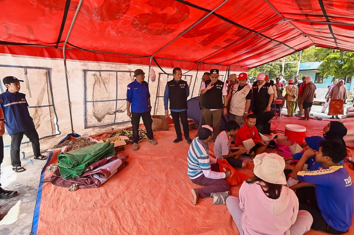 Solidaritas NTB Menjangkau Manggarai Timur, Gubernur NTB dan NTT temui Korban Gempa