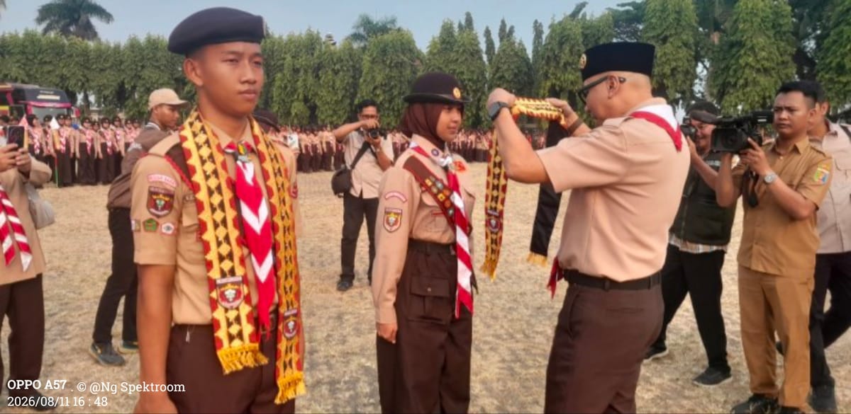 Gubernur Lampung Lepas Kontingen Kwarda Lampung  Ikuti Jamnas XII di Cibubur