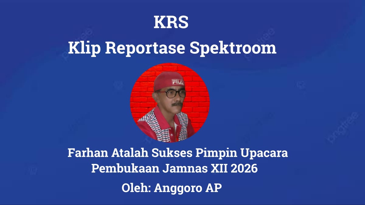 Farhan Atalah Sukses Pimpin Upacara Pembukaan Jamnas XII 2026