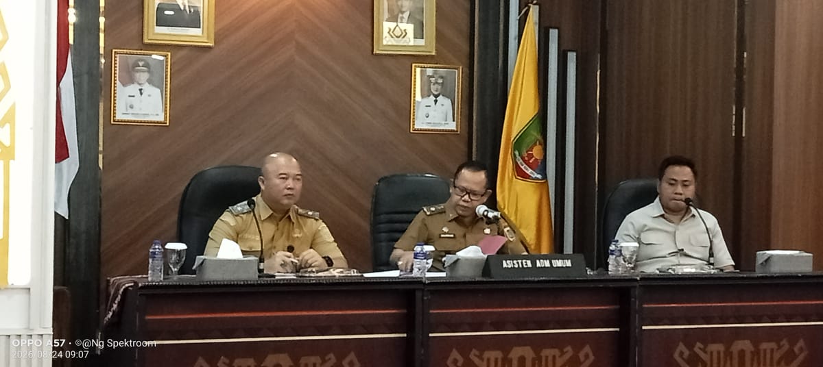 Pemprov Lampung Siap Menerima Kunjungan KSP Dudung Abdurachman Ke Register 44 Way Kanan