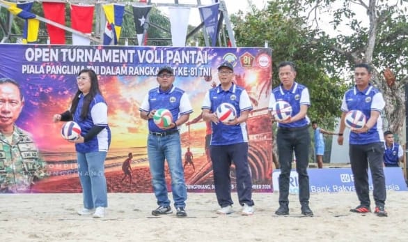Open Tournament Voli Pantai Memperebutkan Piala Panglima TNI Tahun 2026 Digelar di Tanjungpinang
