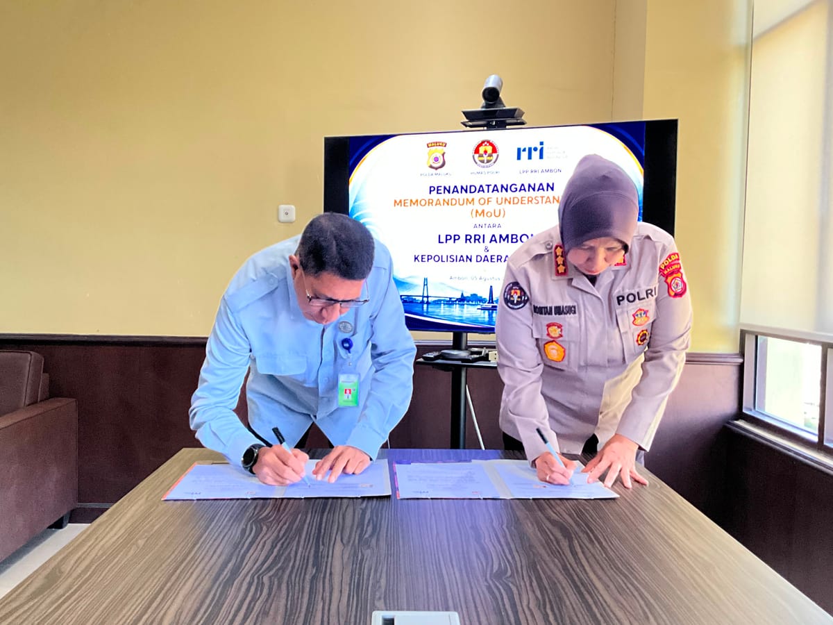 Polda Maluku dan LPP RRI Ambon Perkuat Kemitraan Strategis, Kolaborasi Informasi Publik Berlanjut 2026-2027