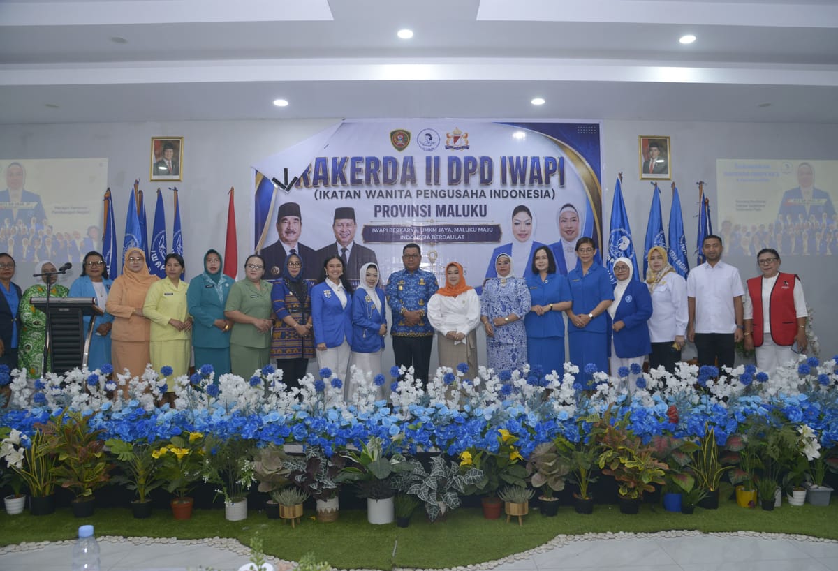 Wagub Maluku Tantang IWAPI Jadi Penggerak Ekonomi, Keamanan Disebut Penentu Masuknya Investasi