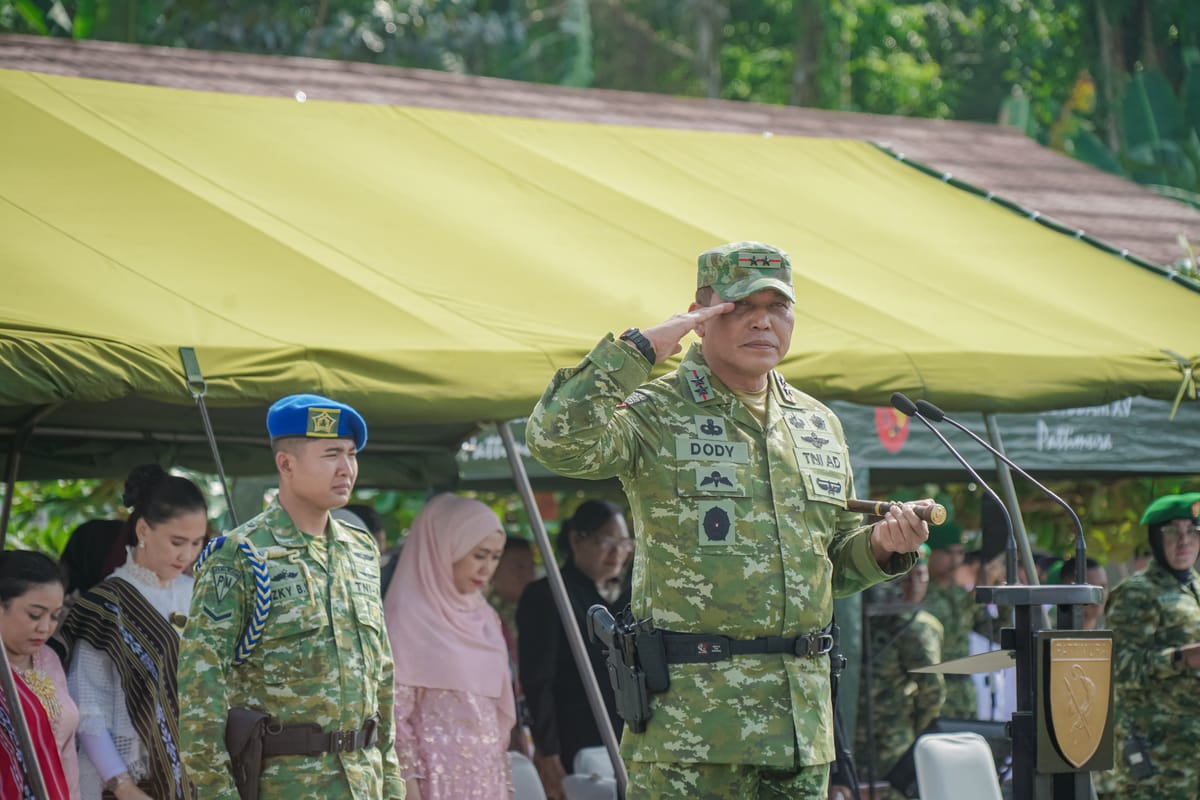 Pangdam XV/Pattimura Pimpin Upacara HUT ke-81 Kemerdekaan RI di Negeri Aboru