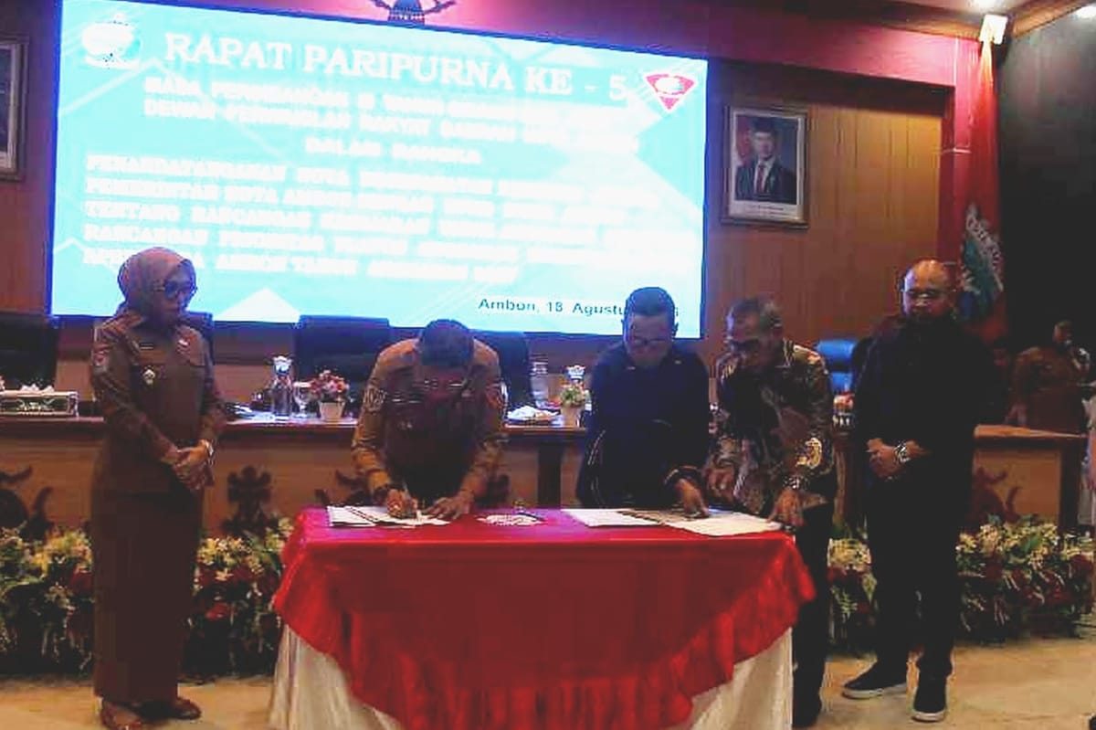 Fiskal Tertekan, Pemkot Ambon Proyeksikan Belanja APBD 2027 Turun 16,64 Persen