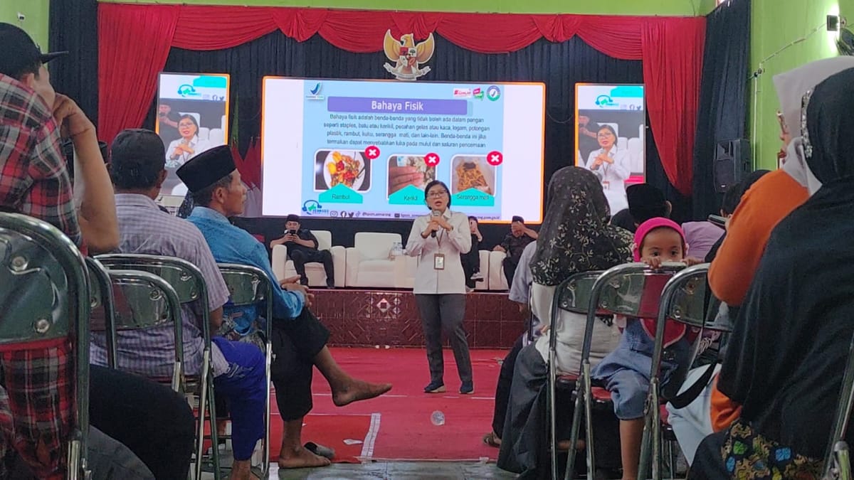 Cegah Generasi Stunting, BBPOM Semarang dan DPR Tekankan Makan Jangan Asal Kenyang