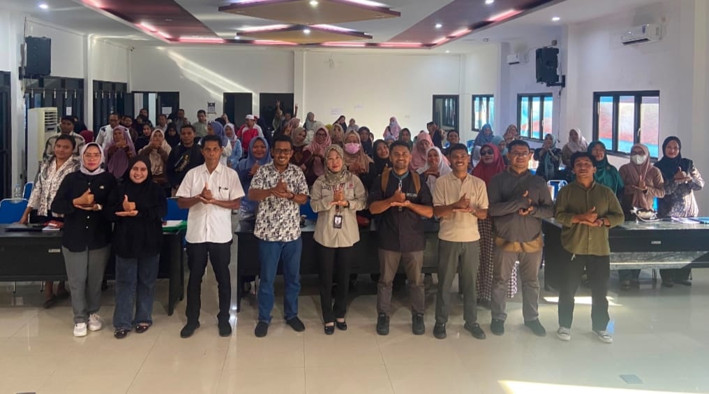 Tim Pusdatin Kwarnas Sosialisasi KTA Pramuka Nasional Pada SD dan SMP Lingkungan Disdik Kota Ternate