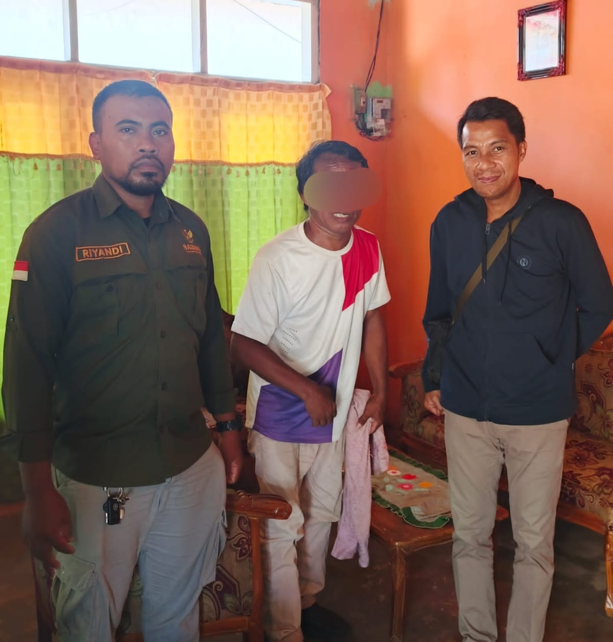 BAZNAS Kota Ternate Bantu Pulangkan Warga Sakit ke Jailolo