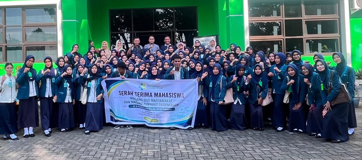 Poltekkes Kemenkes Ternate Perkuat Kompetensi Mahasiswa Gizi melalui Magang di 8 Puskesmas Kota Ternate