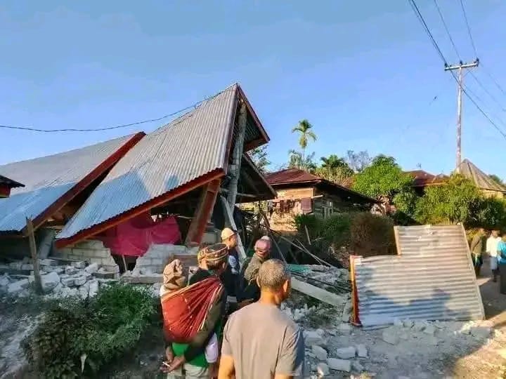 BNPB : Gempa Flores  Korban Meninggal 47 Jiwa, 2.000 warga Mengungsi