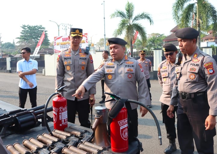 Dir Samapta Polda Kalsel Supervisi di Polres Tabalong