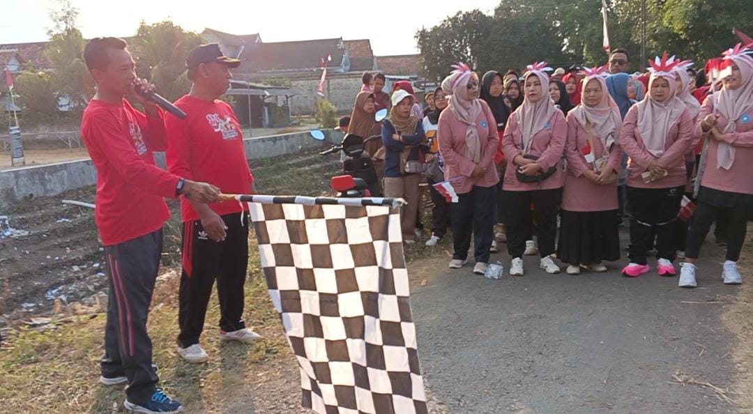PJ Kades Kacongan Mohammad Aprilla: Jalan Sehat Jadi Momentum Perkuat Kerukunan Warga