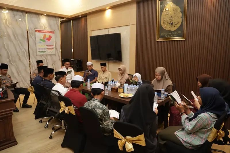 Kapolres Jember Ajak Anak Yatim Berdoa Bersama, Ikhtiar Jaga Kondusivitas Daerah