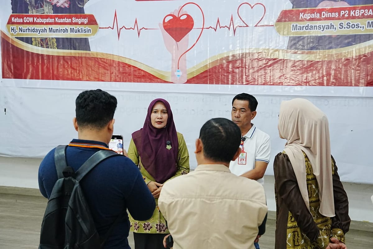 GOW Kuansing Gelar Aksi Donor Darah, Wujud Kepedulian Sosial Bantu Penuhi Stok Darah