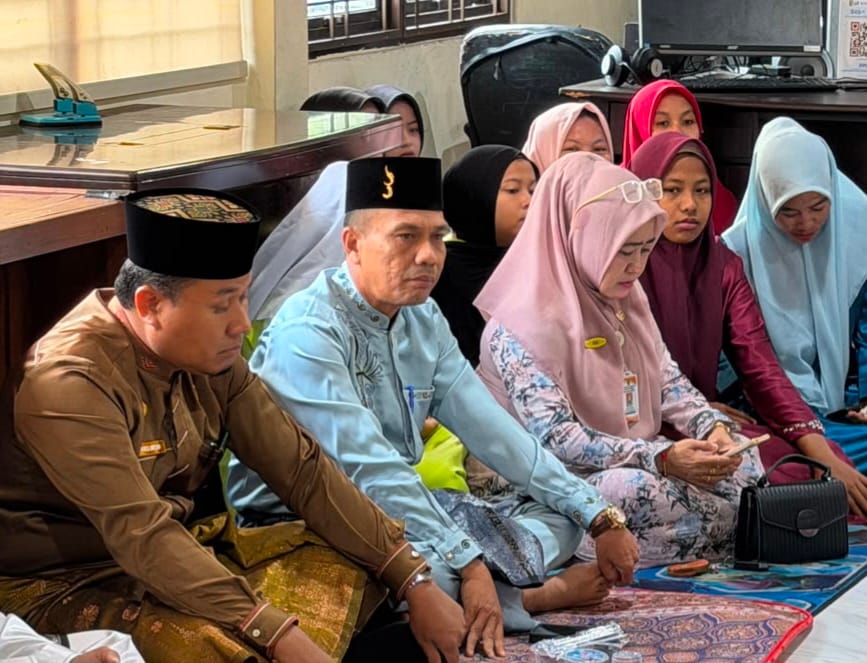 Kakan Kemenag Hadiri Yasinan Rutin Diskominfoss Kuansing,Rencanakan Pembangunan Musholla Bersama