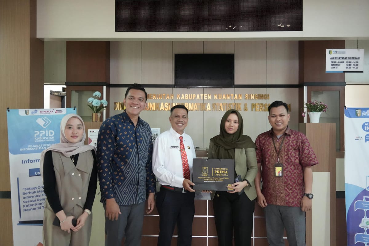 Universitas Prima Gandeng Kominfoss Kuansing, Dorong Peningkatan SDM