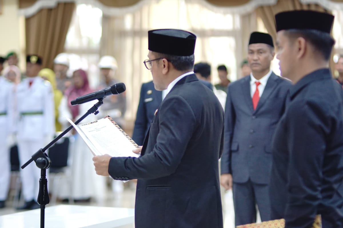 Suasana Khidmat Pengukuhan Paskibraka Jeneponto Masa Bakti 2026–2030
