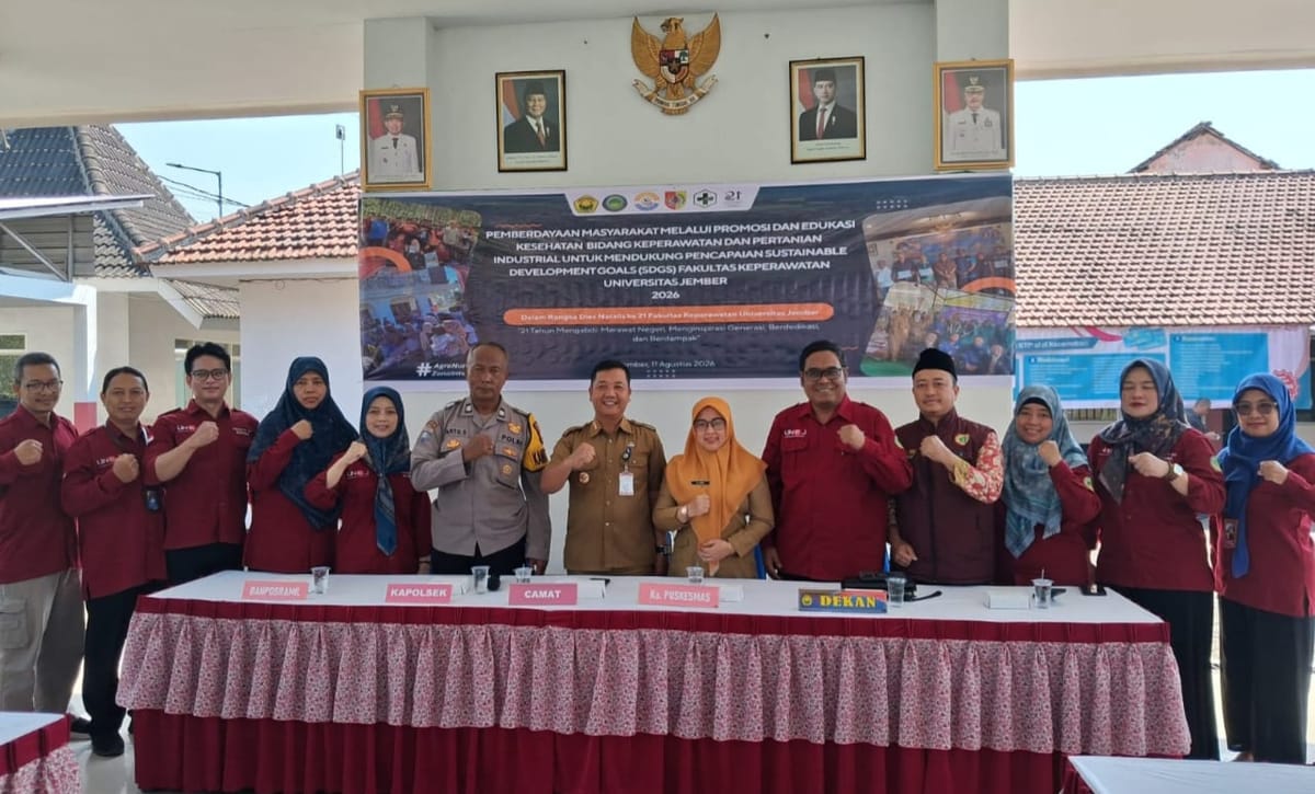 Sinergi Bidang Kesehatan dan Pengabdian Masyarakat Dalam Rangka Dies Natalis ke-21 FKep UNEJ