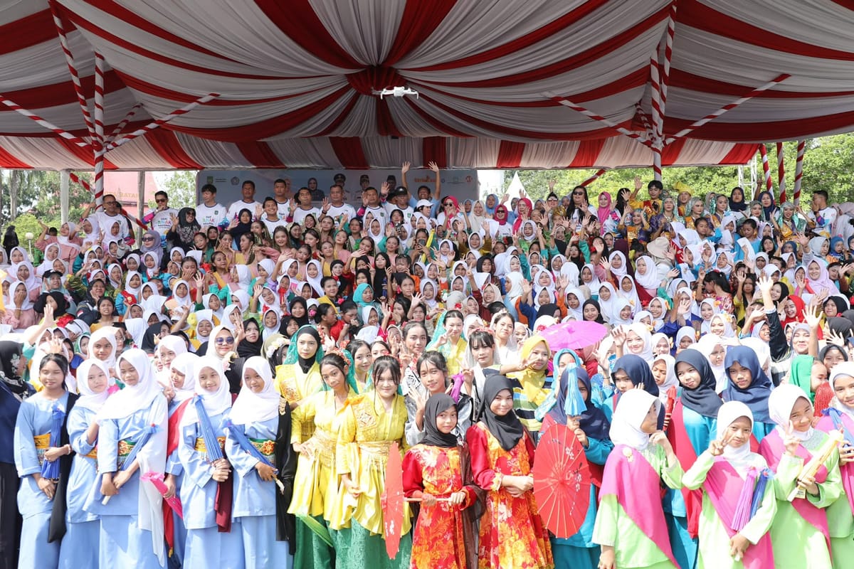 Warna Warni Tandai Peringatan Hari Anak Nasional tingkat Kota Batam