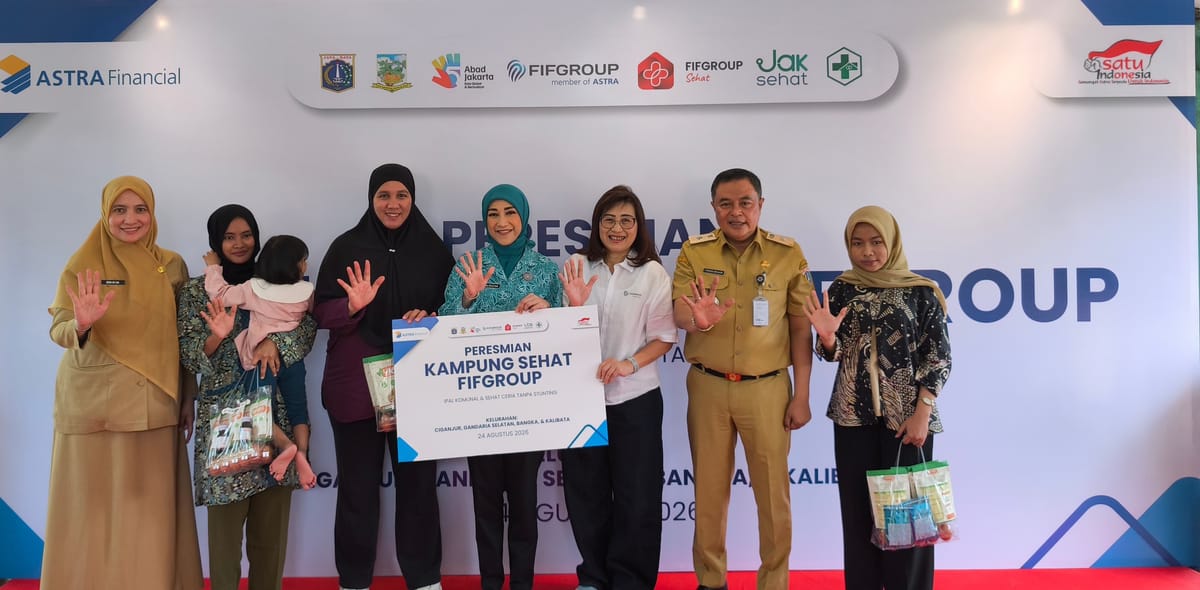 Wakil Wali Kota Jaksel Apresiasi Kampung Sehat FIFGROUP, Dorong Kolaborasi Cegah Stunting