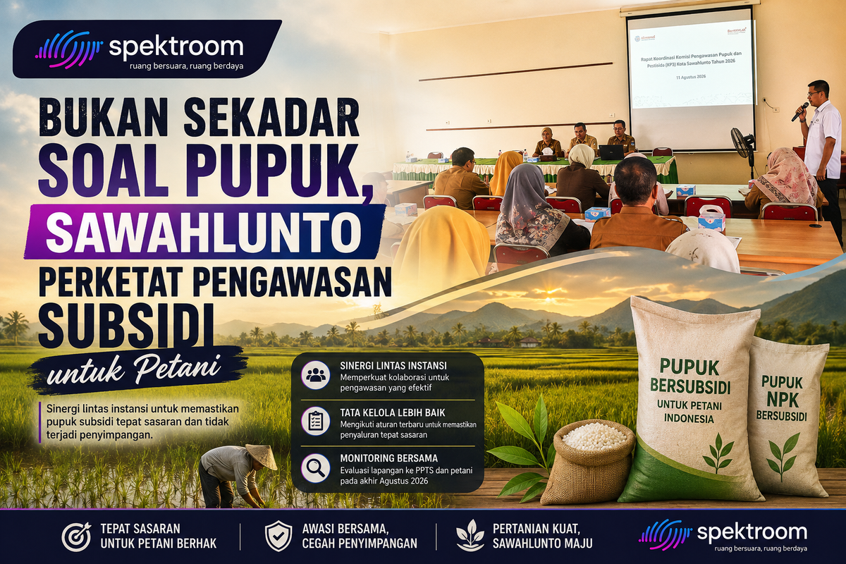 Pupuk Subsidi di Sawahlunto: Antara Hak Petani dan Celah Penyimpangan