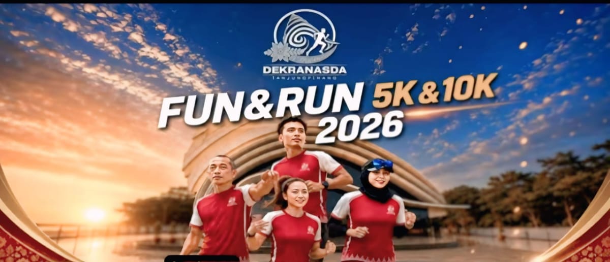 Dekranasda Kota Tanjungpinang Gelar Fun Run 5 K 10 K dan Bazar UMKM