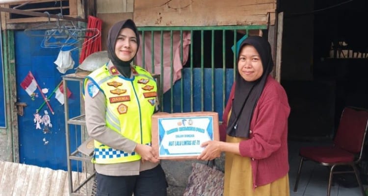 Korlantas Karib Induk PJR BSD Tanggerang Teguhkan Pelayanan Humanis