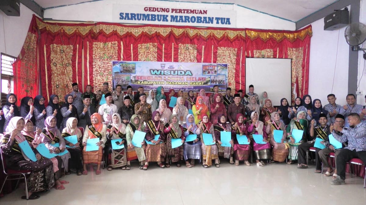 Sekolah Lansia Melati Wisuda 30 Orang Lulusan, Wujudkan Lansia Berdaya dan Smart